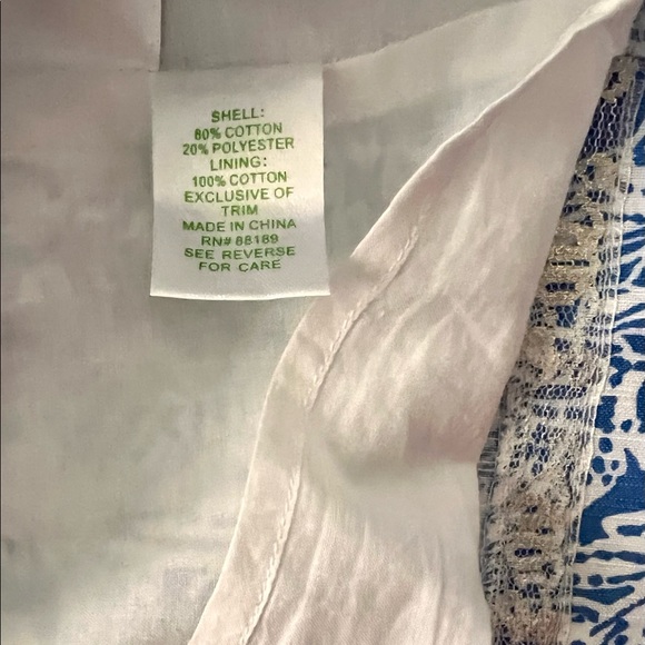 Lilly Pulitzer fox print dress - excellent condition! Size 10 - Picture 9 of 11